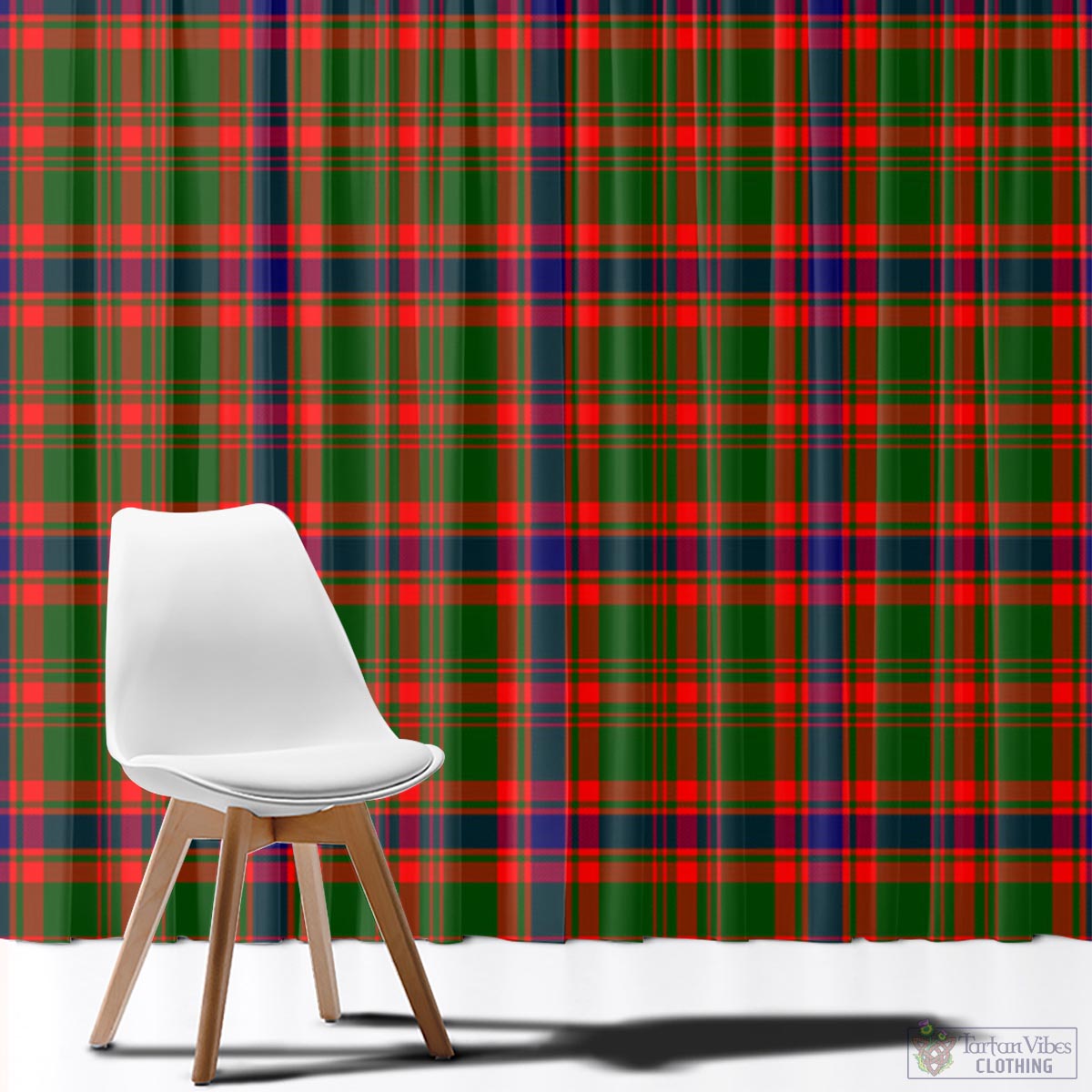 Kinninmont Tartan Window Curtain