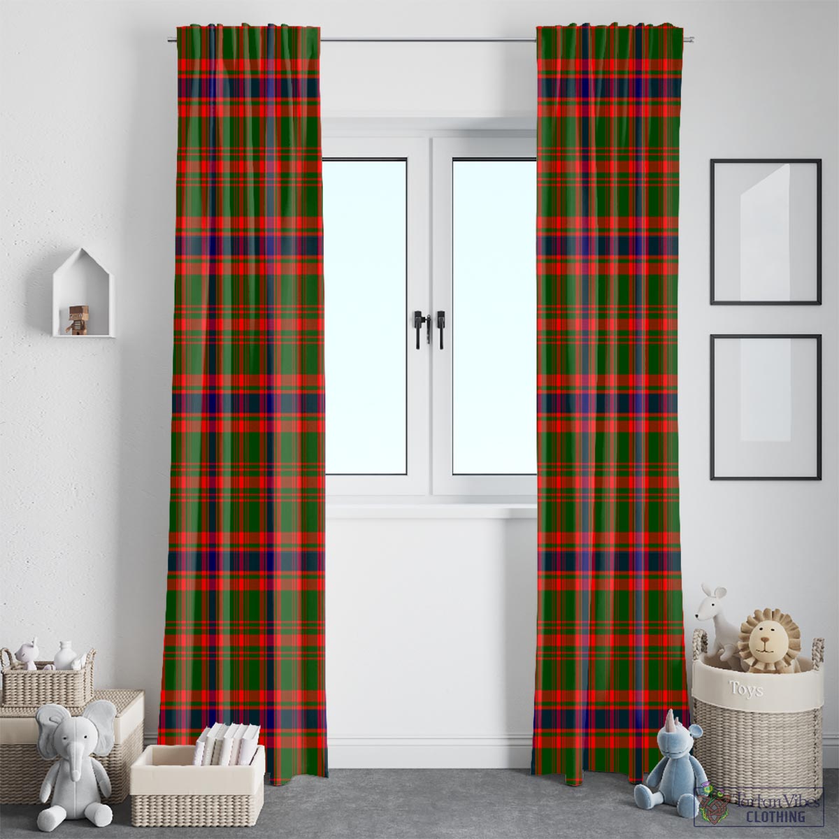 Kinninmont Tartan Window Curtain