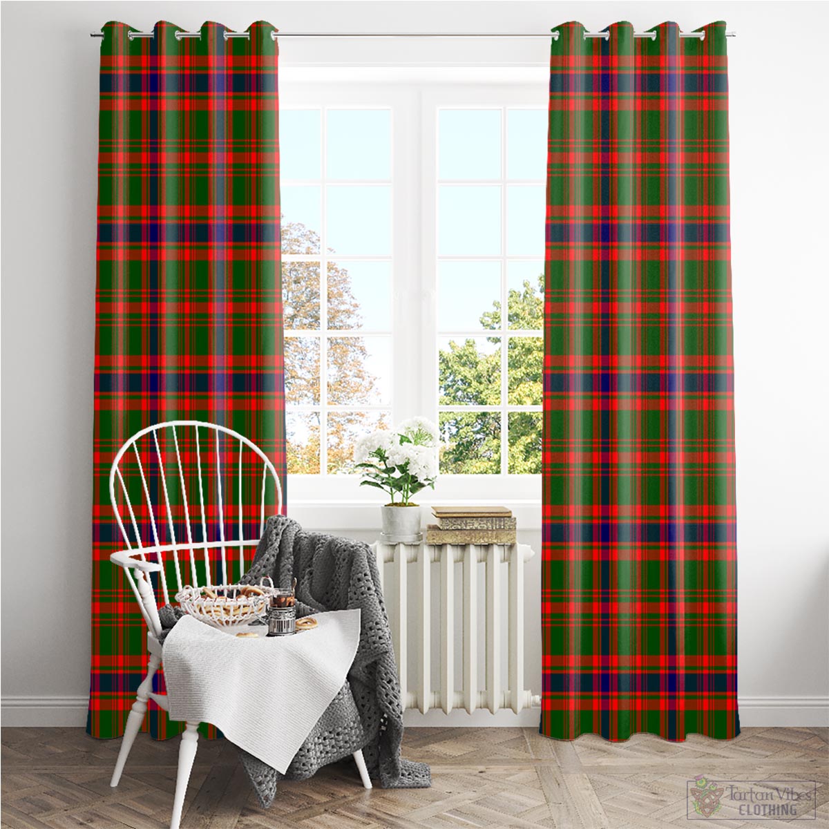 Kinninmont Tartan Window Curtain