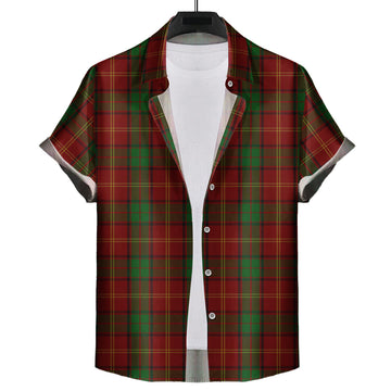 Kirk Tartan Short Sleeve Button Down Shirt