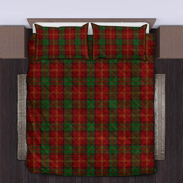 Kirk Tartan Quilt Bed Set