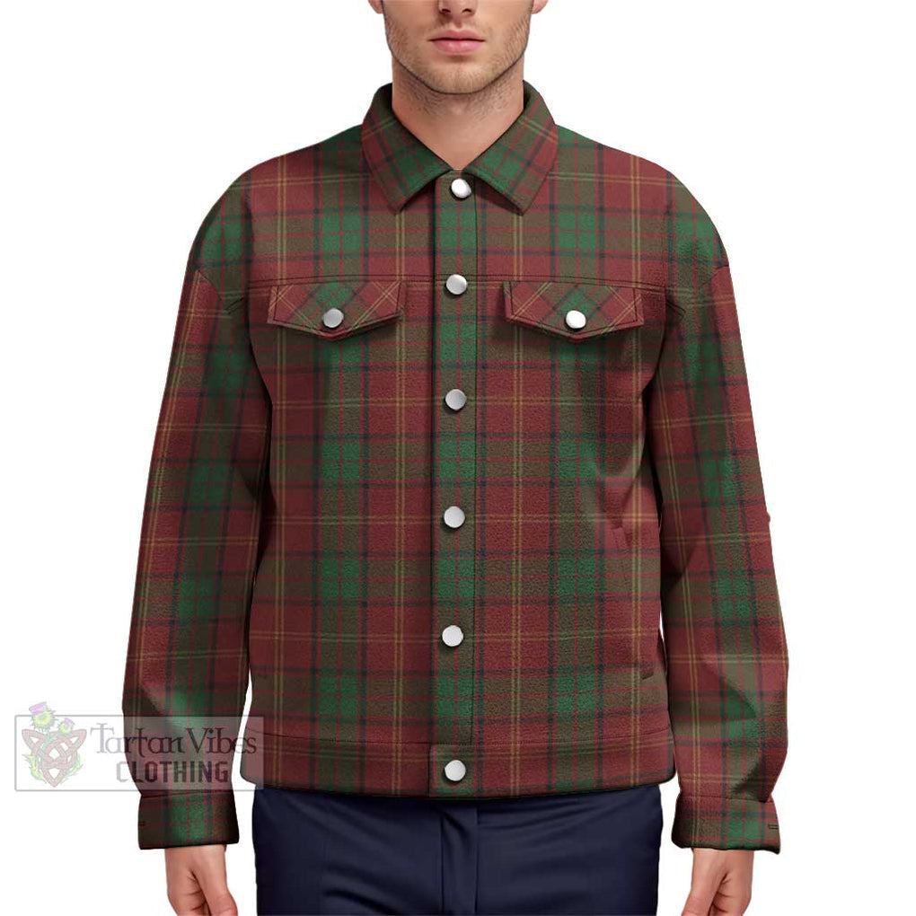 Kirk Tartan Unisex Lapel Cotton Jacket Unisex - Tartan Vibes Clothing