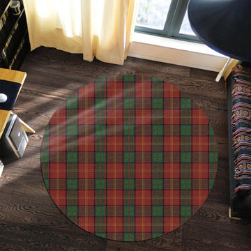 Kirk Tartan Round Rug