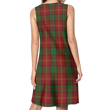 Kirk Tartan Womens Casual Dresses