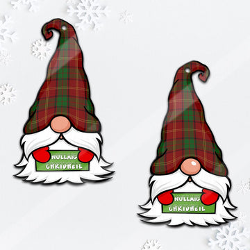 Kirk Gnome Christmas Ornament with His Tartan Christmas Hat