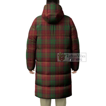 Kirk Tartan Long Down Jacket