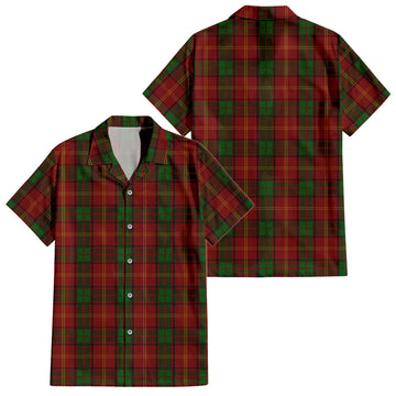 Kirk Tartan Short Sleeve Button Down Shirt