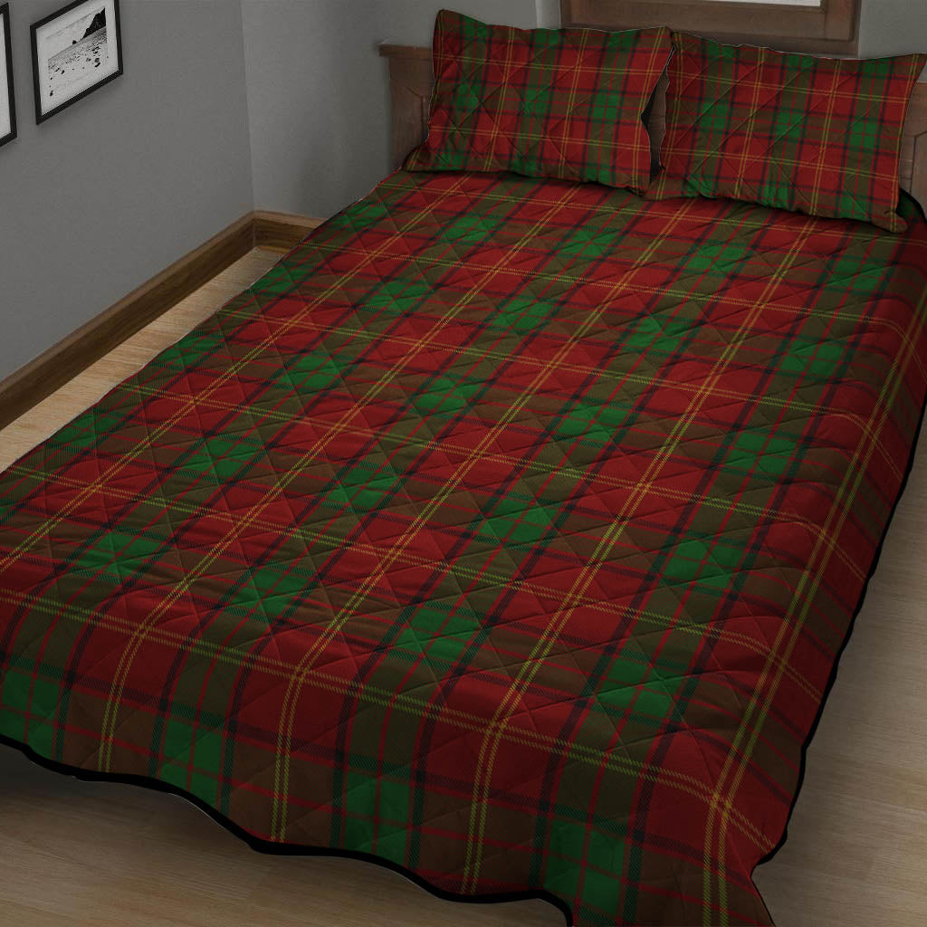 Kirk Tartan Quilt Bed Set - Tartan Vibes Clothing