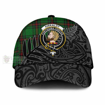 Kirkaldy Tartan Classic Cap with New Zealand Silver Fern Half Style