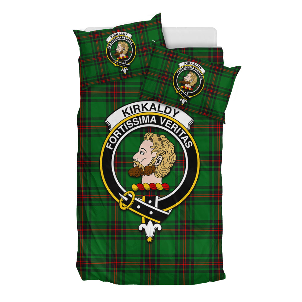 kirkaldy-tartan-bedding-set-with-family-crest