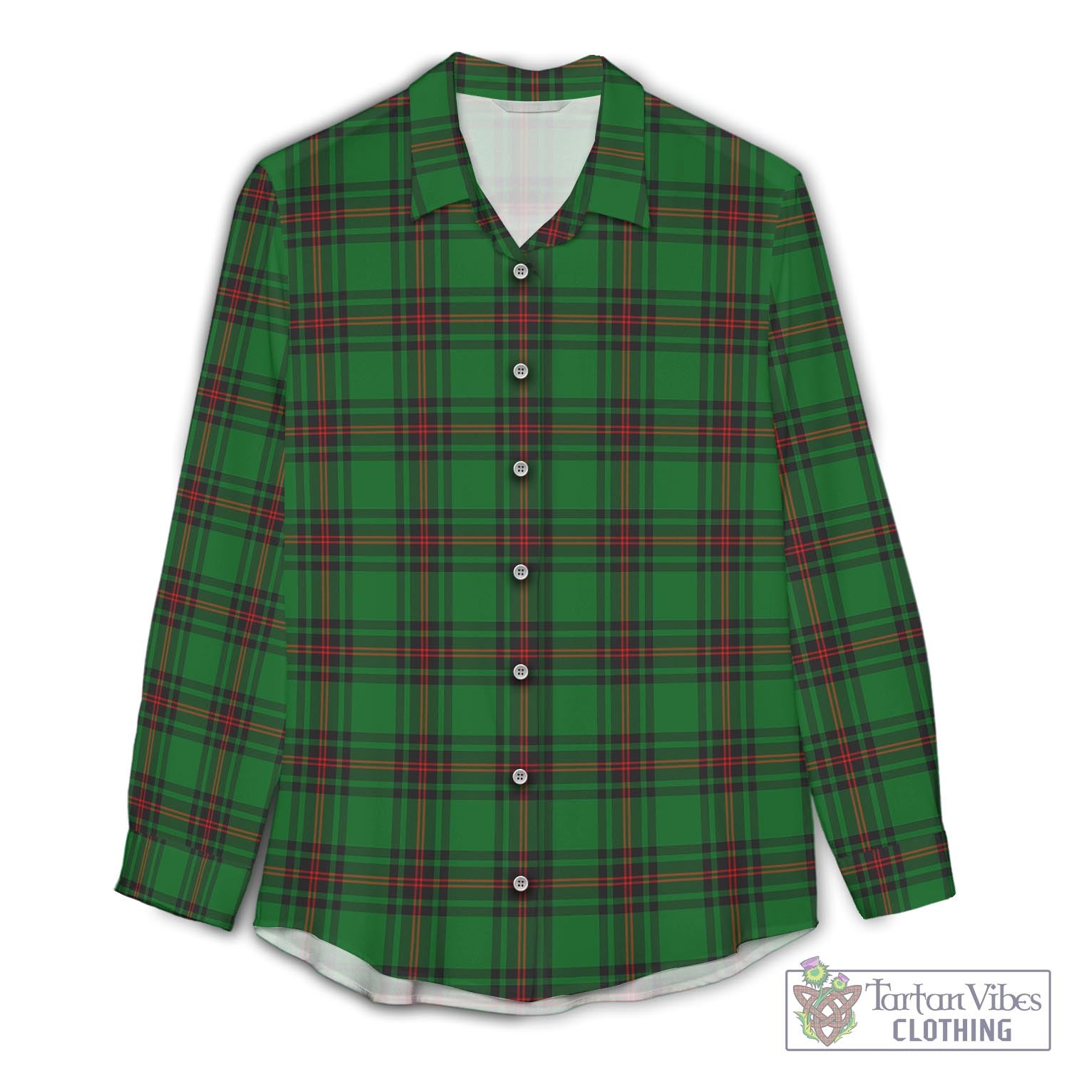 Kirkaldy Tartan Womens Casual Shirt