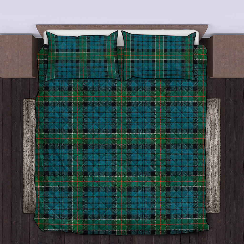 Kirkpatrick Tartan Quilt Bed Set King - Tartan Vibes Clothing