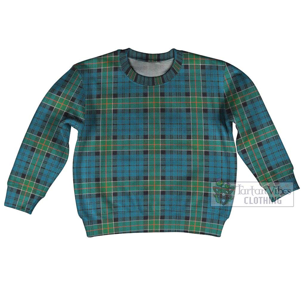 Tartan Vibes Clothing Kirkpatrick Tartan Kid Ugly Sweater