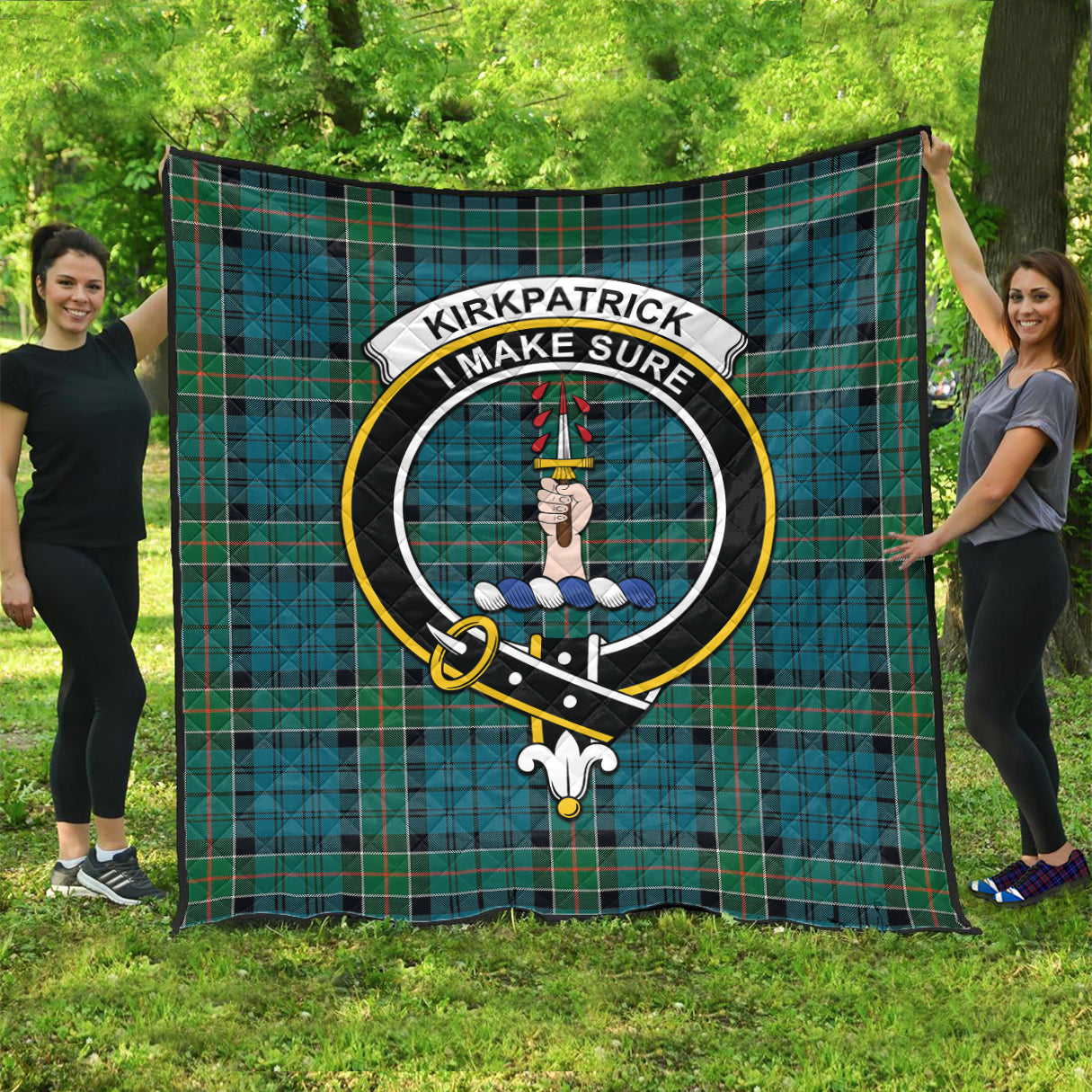 kirkpatrick-tartan-quilt-with-family-crest