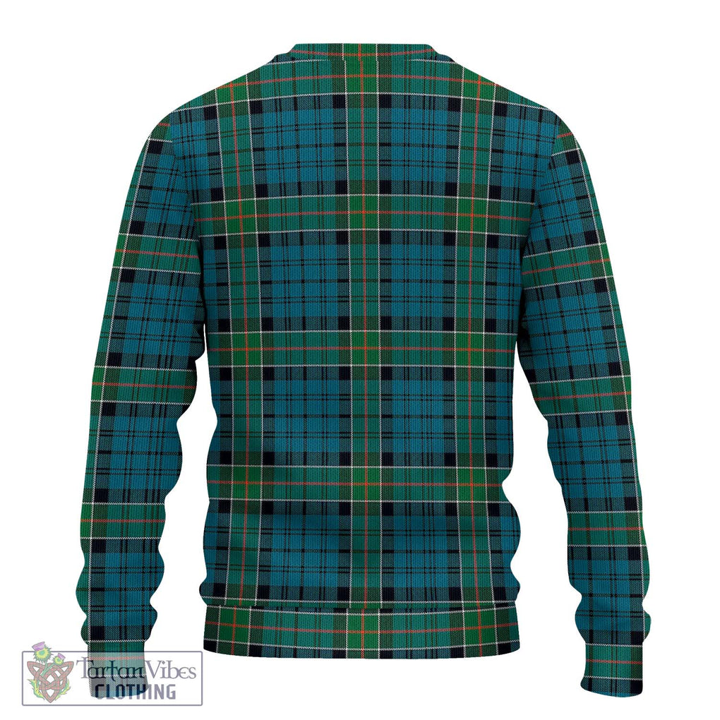 Kirkpatrick Tartan Knitted Sweater with Family Crest DNA In Me Style - Tartanvibesclothing Shop