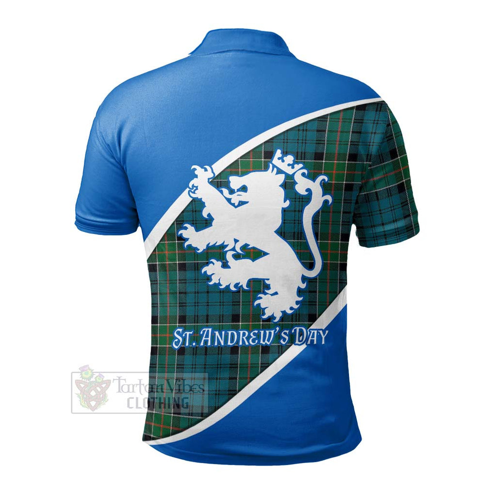 Tartan Vibes Clothing Kirkpatrick Family Crest Tartan Polo Shirt Celebrate Saint Andrew's Day in Style