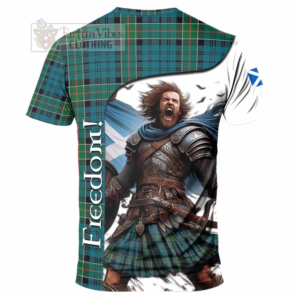 Kirkpatrick Crest Tartan T-Shirt Inspired by the Freedom of Scottish Warrior