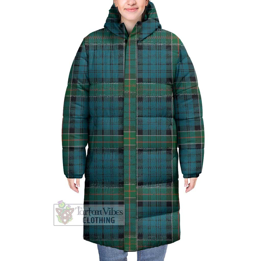 Tartan Vibes Clothing Kirkpatrick Tartan Long Down Jacket