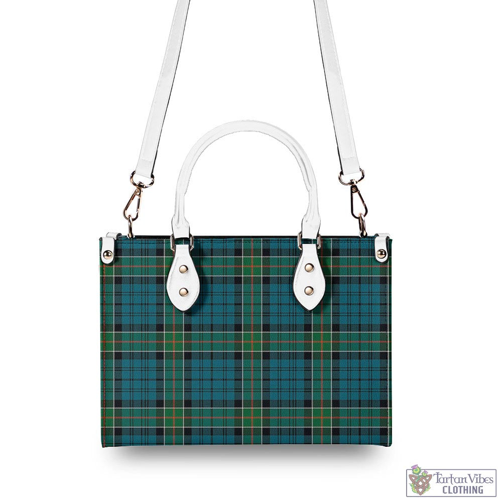 Tartan Vibes Clothing Kirkpatrick Tartan Luxury Leather Handbags