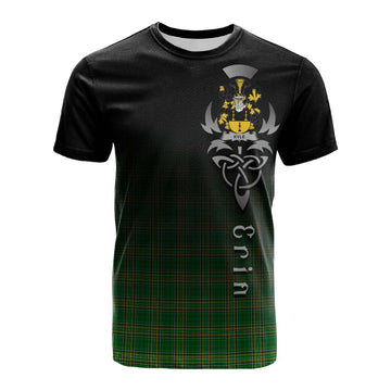 Kyle Irish Clan Cotton T-shirt with Coat of Arms Erin Go Bragh Celtic Inspired Kid's Shirt - Tartan Vibes Clothing