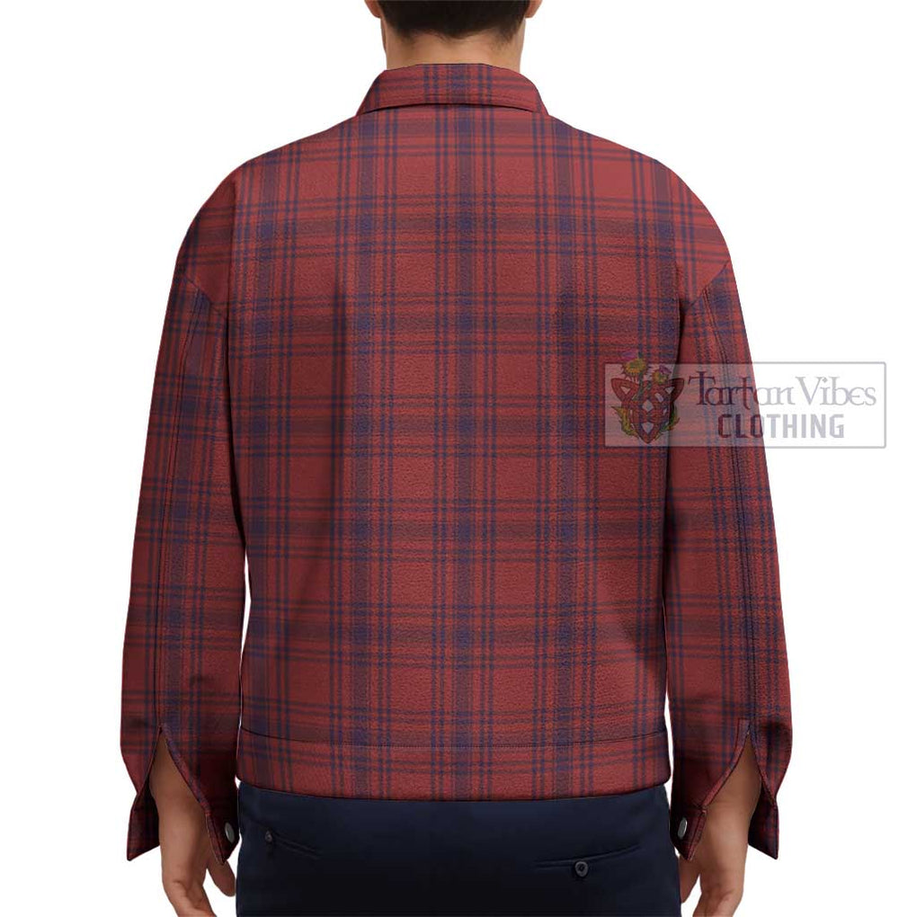 Kyle Tartan Unisex Lapel Cotton Jacket - Tartan Vibes Clothing