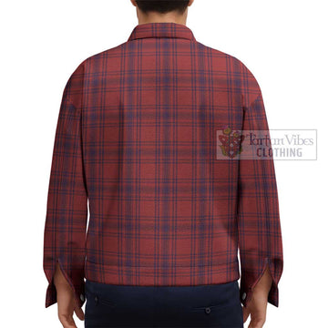 Kyle Tartan Unisex Lapel Cotton Jacket