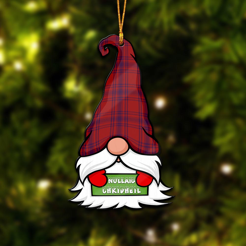 Kyle Gnome Christmas Ornament with His Tartan Christmas Hat - Tartan Vibes Clothing