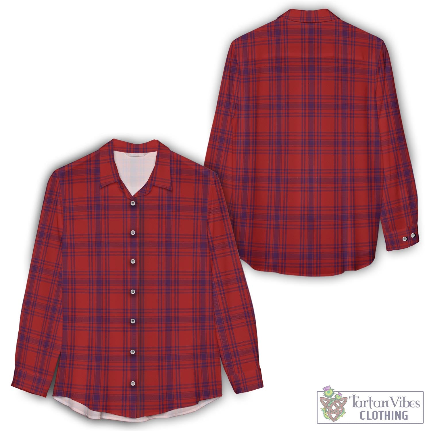 Kyle Tartan Womens Casual Shirt