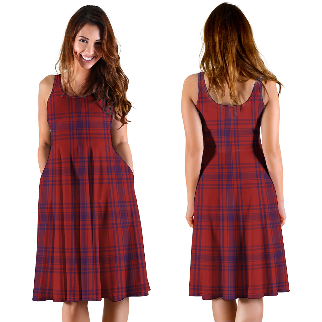 kyle-tartan-sleeveless-midi-womens-dress