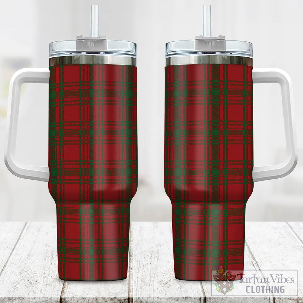 Tartan Vibes Clothing Kyle Green Tartan Tumbler with Handle