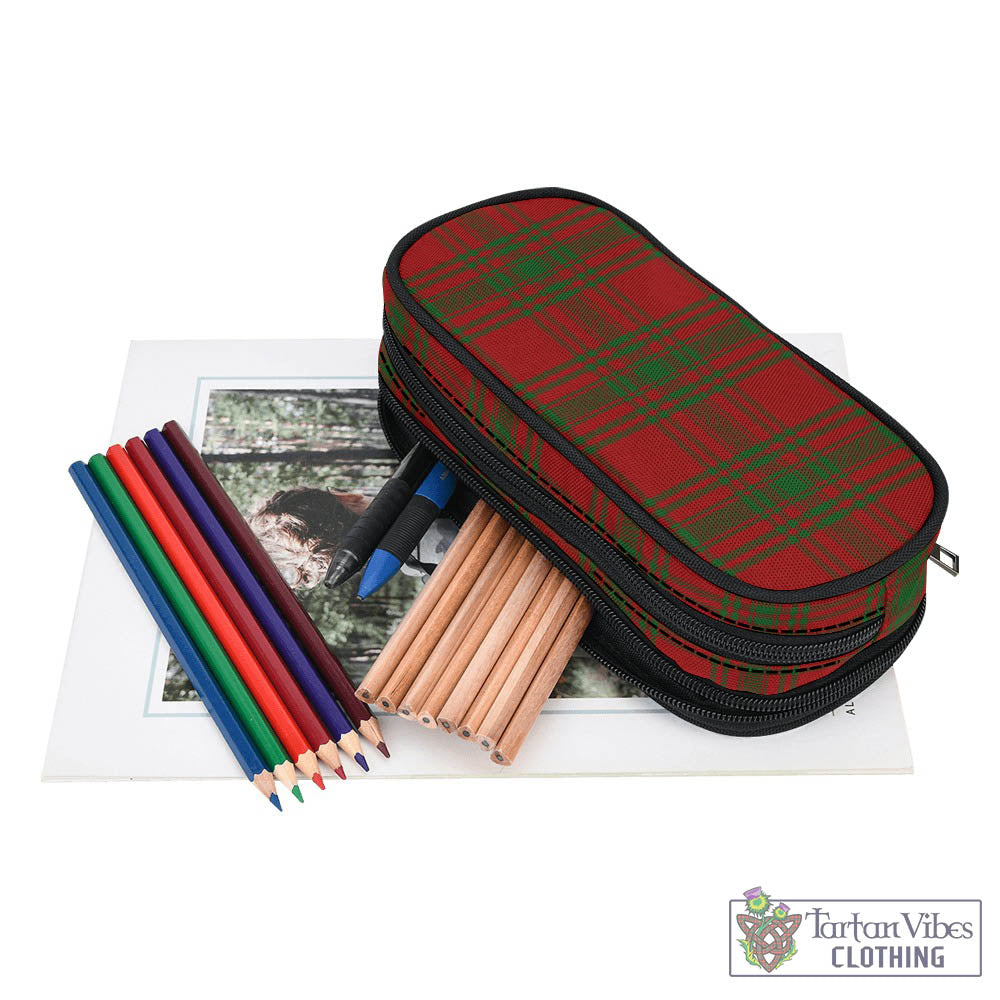 Tartan Vibes Clothing Kyle Green Tartan Pen and Pencil Case