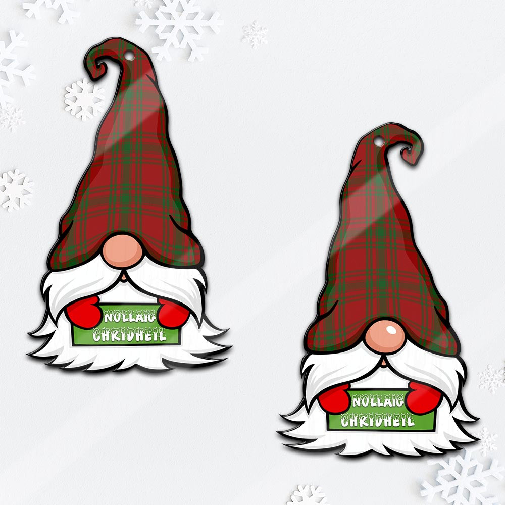 Kyle Green Gnome Christmas Ornament with His Tartan Christmas Hat - Tartan Vibes Clothing