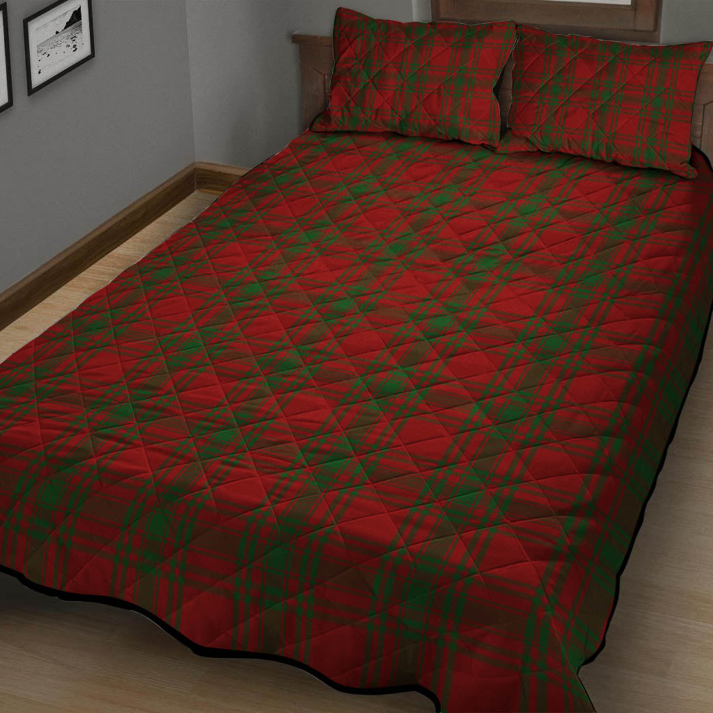 Kyle Green Tartan Quilt Bed Set - Tartan Vibes Clothing