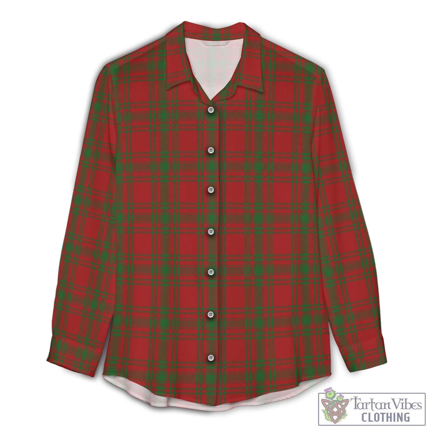 Kyle Green Tartan Womens Casual Shirt