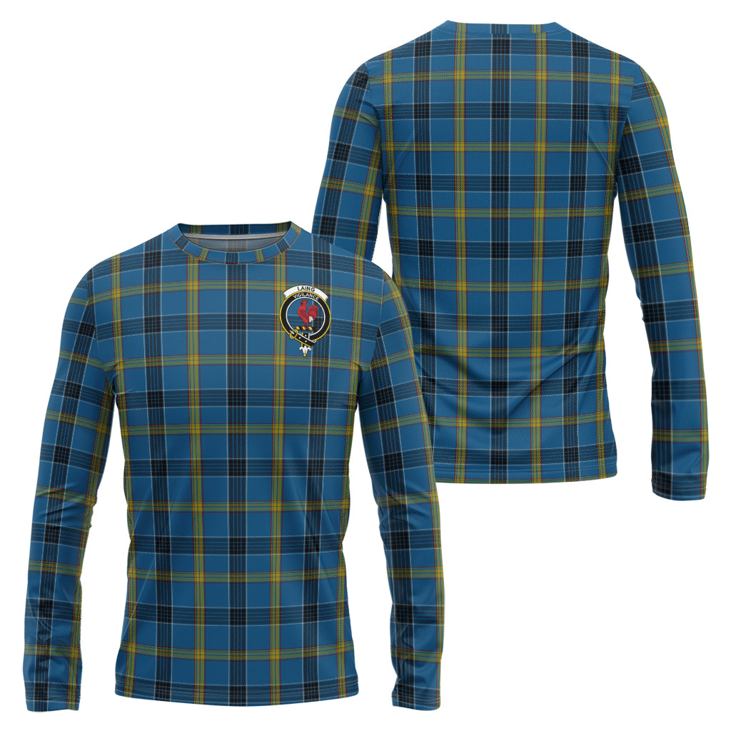 laing-tartan-long-sleeve-t-shirt-with-family-crest