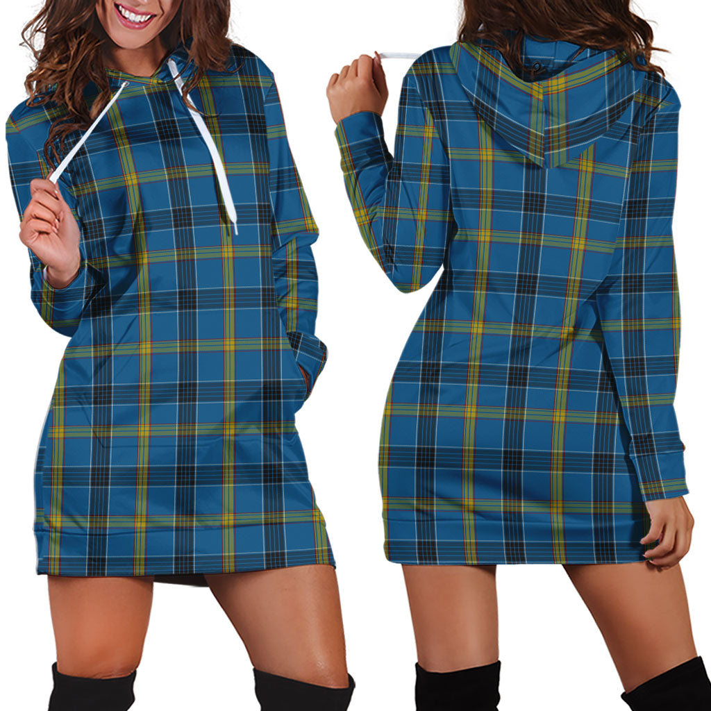 Laing Tartan Hoodie Dress - Tartan Vibes Clothing