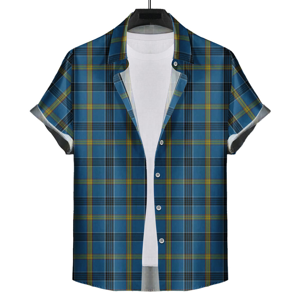 laing-tartan-short-sleeve-button-down-shirt