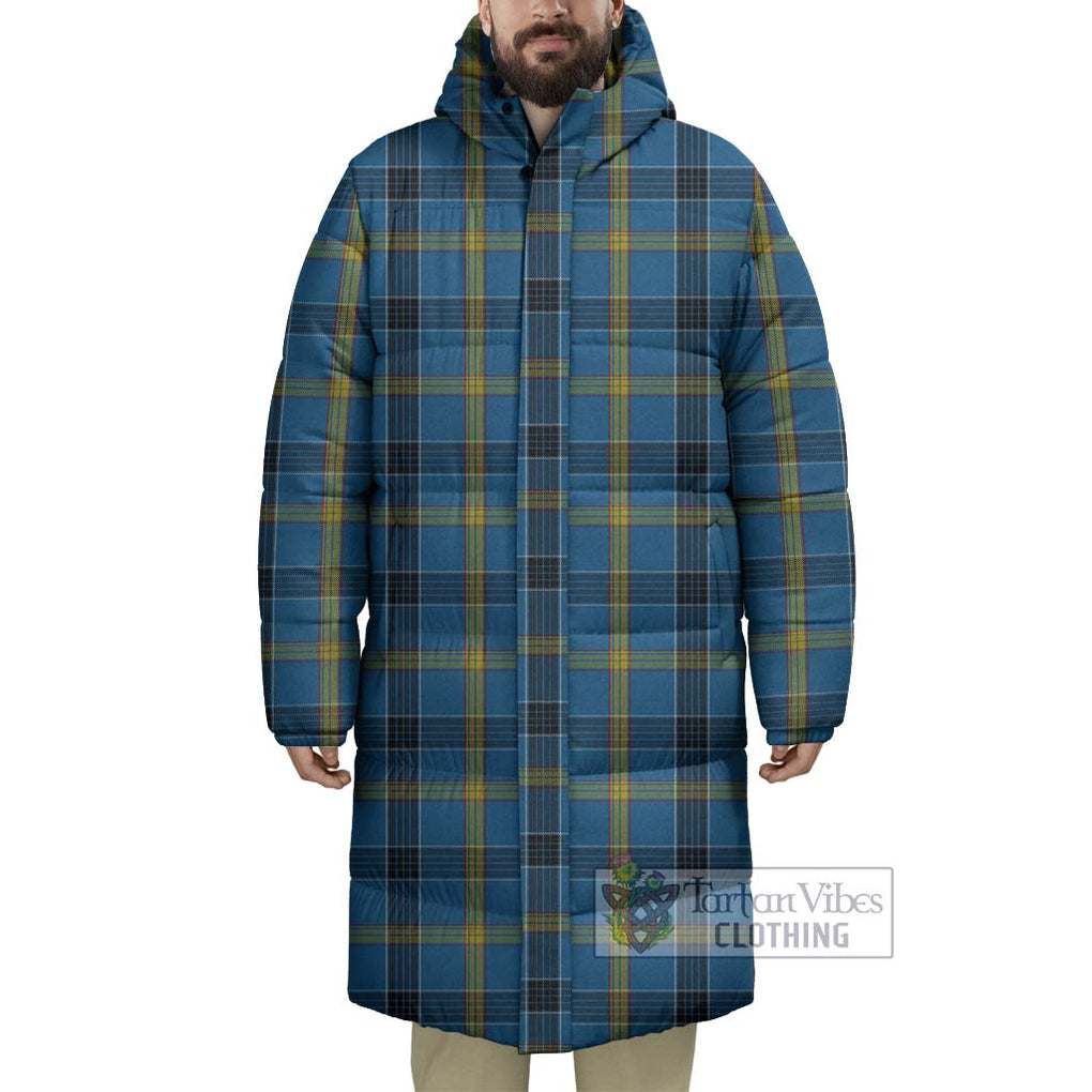 Tartan Vibes Clothing Laing Tartan Long Down Jacket