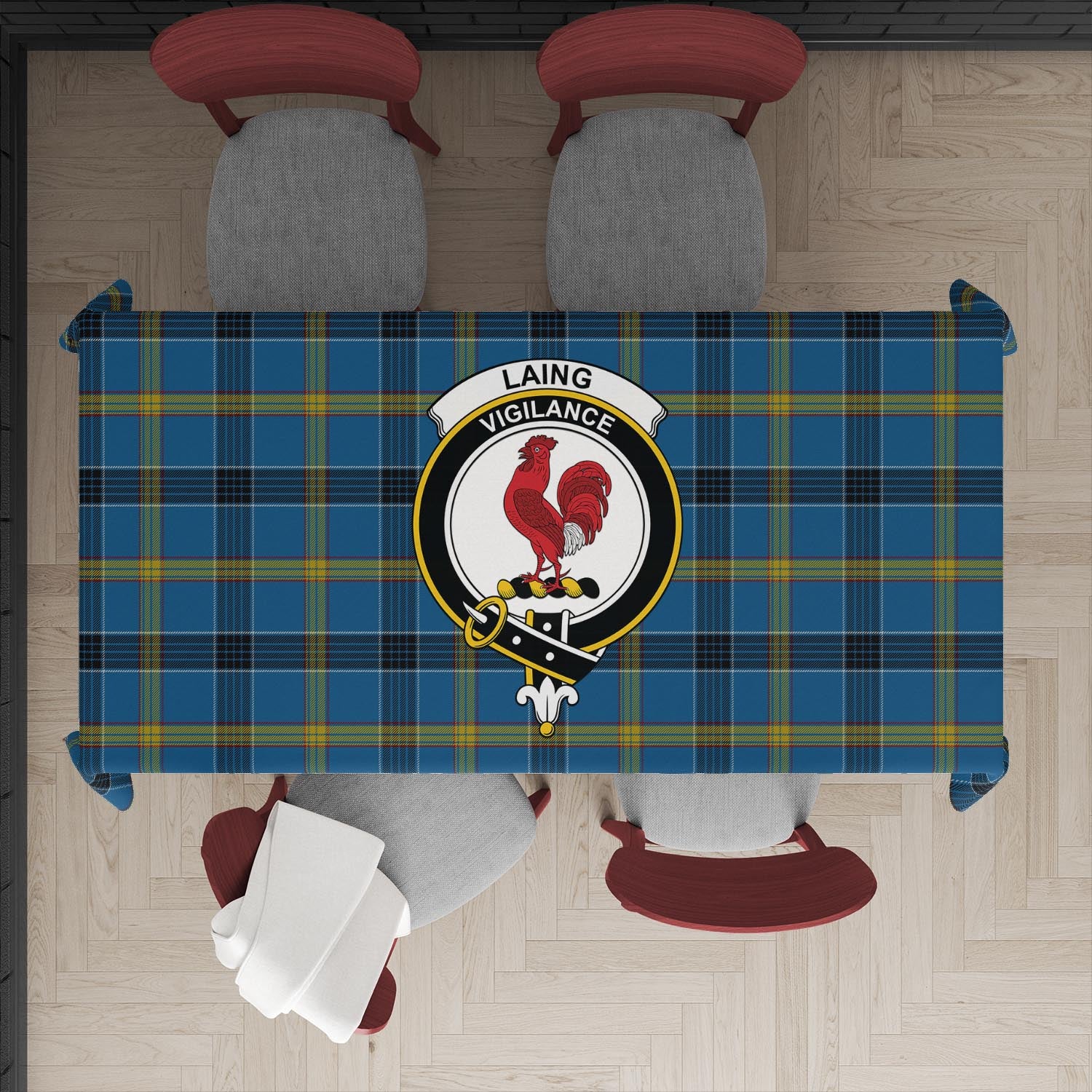 laing-tatan-tablecloth-with-family-crest