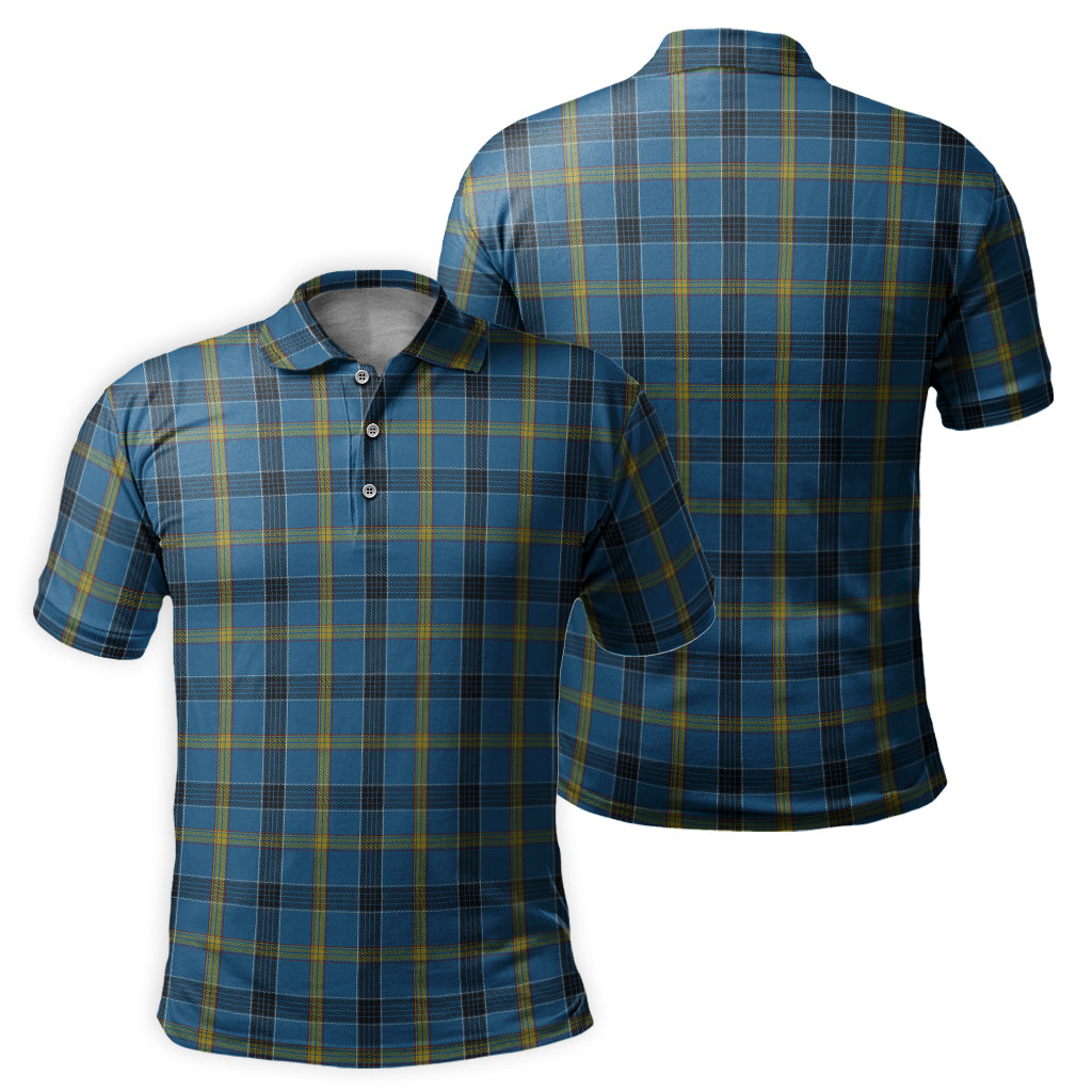 Laing Tartan Mens Polo Shirt - Tartan Vibes Clothing