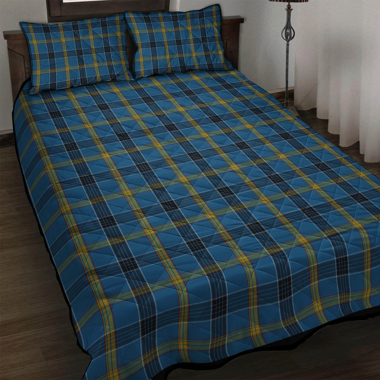 Laing Tartan Quilt Bed Set - Tartan Vibes Clothing