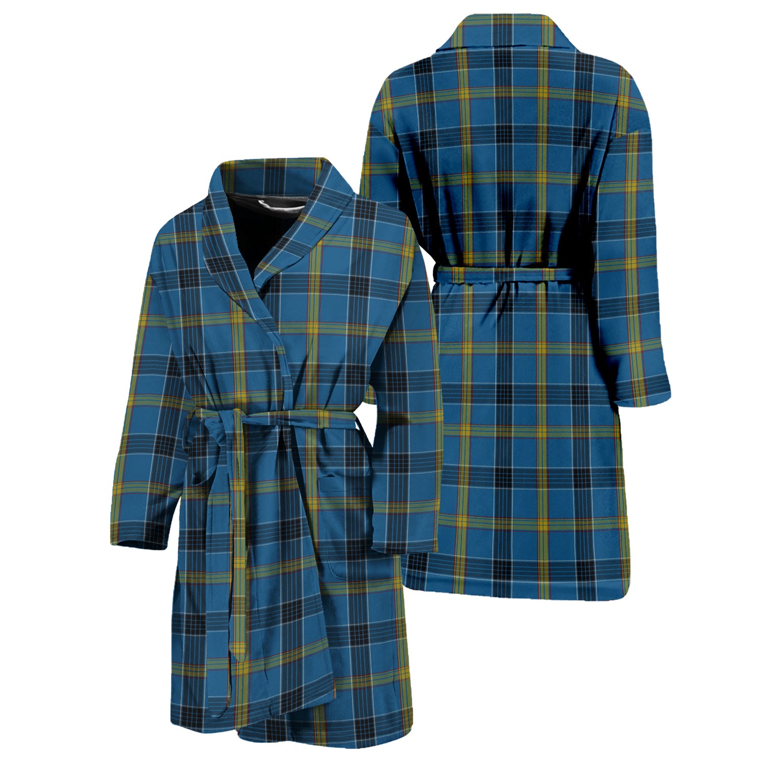 Laing Tartan Bathrobe Unisex M - Tartan Vibes Clothing