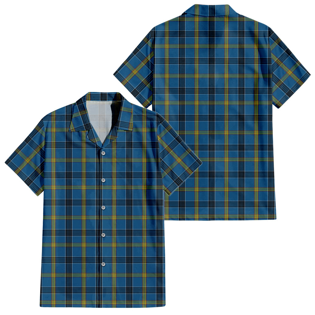 laing-tartan-short-sleeve-button-down-shirt