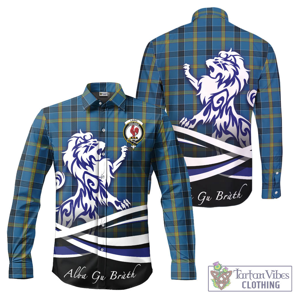 laing-tartan-long-sleeve-button-up-shirt-with-alba-gu-brath-regal-lion-emblem