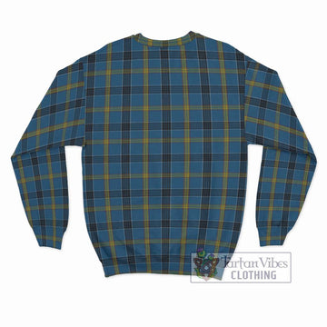 Laing Tartan Sweatshirt with Family Crest DNA In Me Style