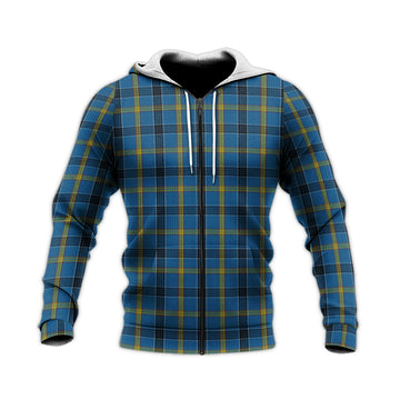 Laing Tartan Knitted Hoodie