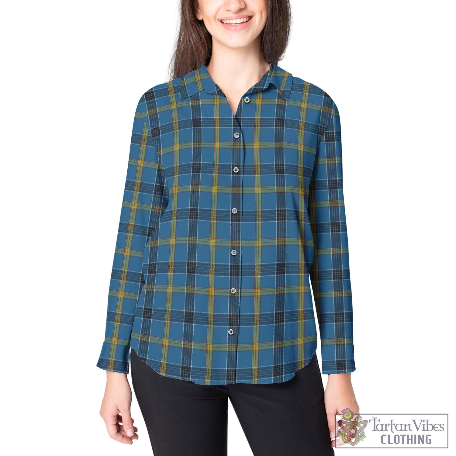 Laing Tartan Womens Casual Shirt