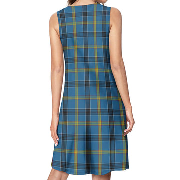 Laing Tartan Womens Casual Dresses