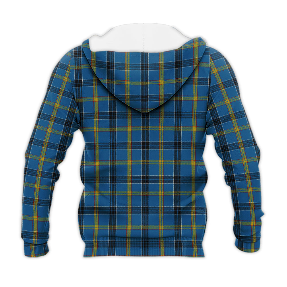 laing-tartan-knitted-hoodie