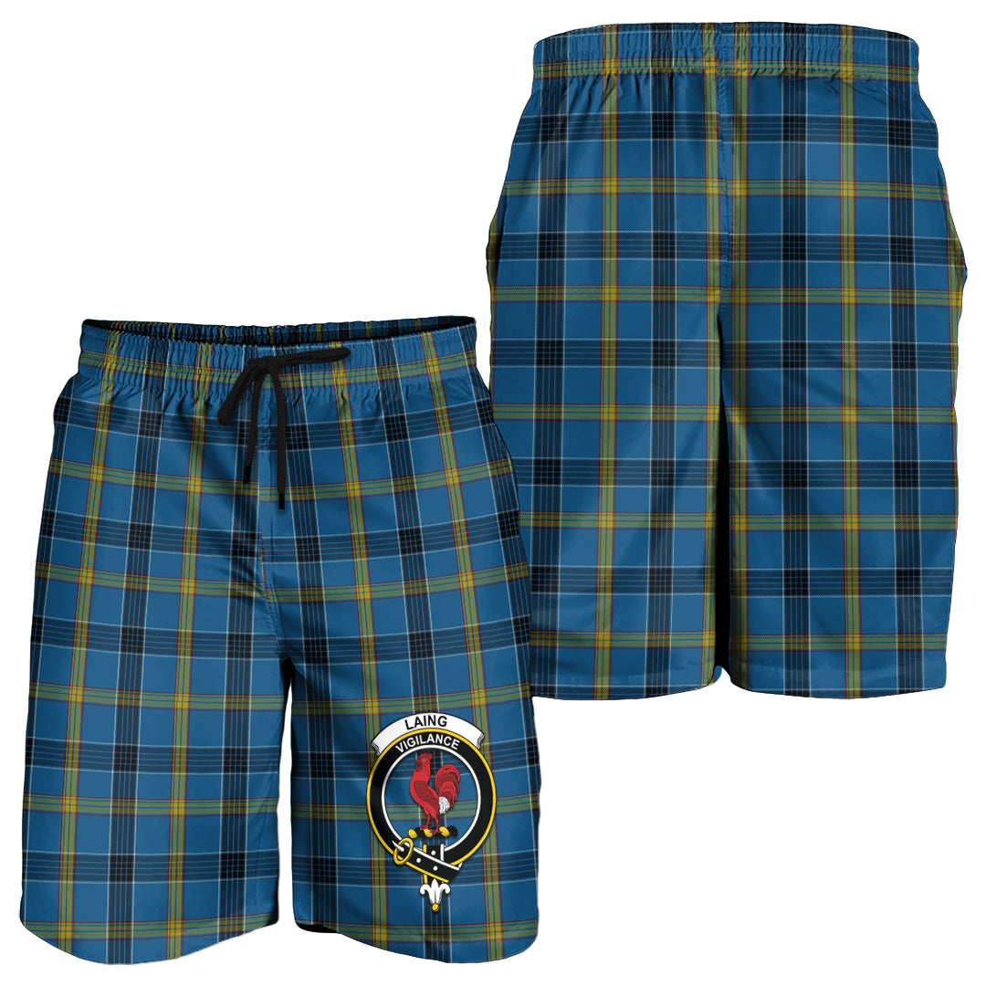 laing-tartan-mens-shorts-with-family-crest